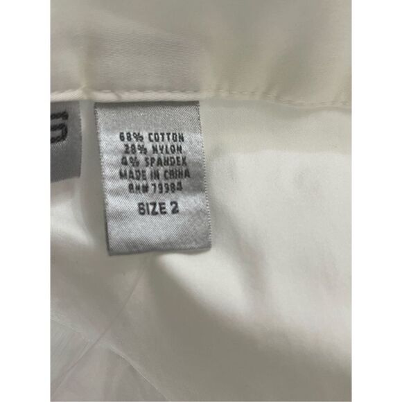 Chico's Women's White Mid-Rise Cuffed Pants Size large NWT - Picture 6 of 6